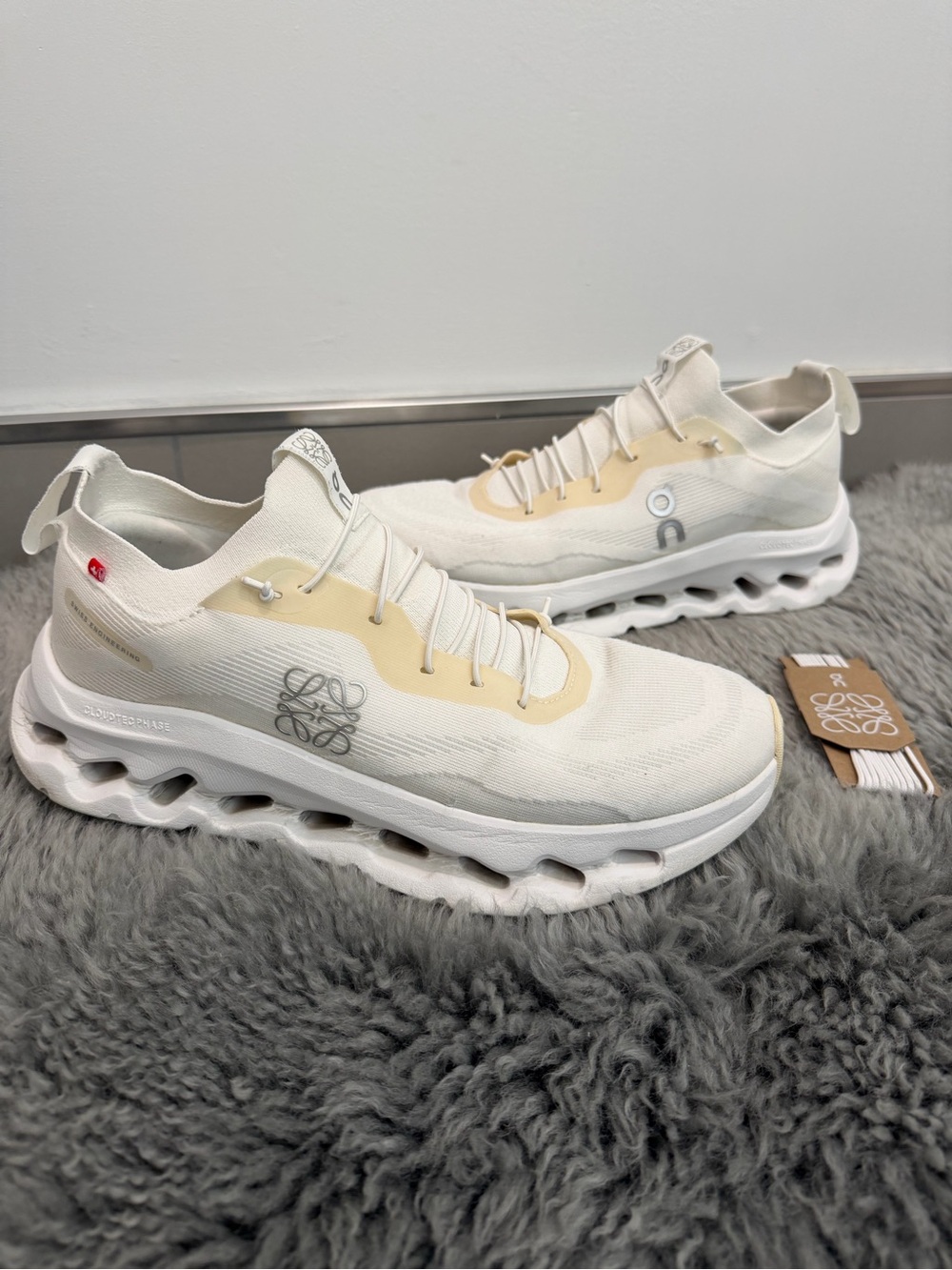 LOEWE x On Cloudtilt All White Sneakers – Men’s US 10 / EU 44